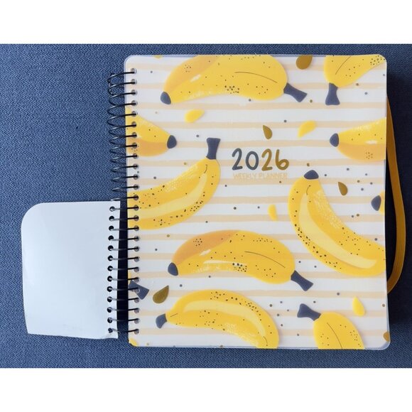 17 Month Planner GOING BANANAS Aug 2025- Dec 2026 Weekly Planning Note Page Gift - Picture 2 of 15